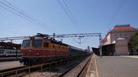 Loco-hauled at Zagreb Railway Station