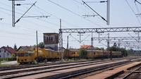Work trains at Dugo Selo