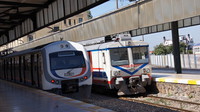 EMUs at Haydarpaşa Station