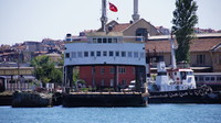 Train ferry at Haydarpaşa Station