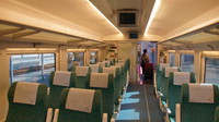 First class cabin on Renfe