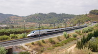 High-speed passing Castellbisbal