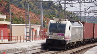 Freight passing Castellbisbal
