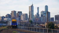 XPT departing Melbourne