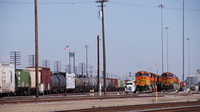 BNSF Locomotive at Fresno