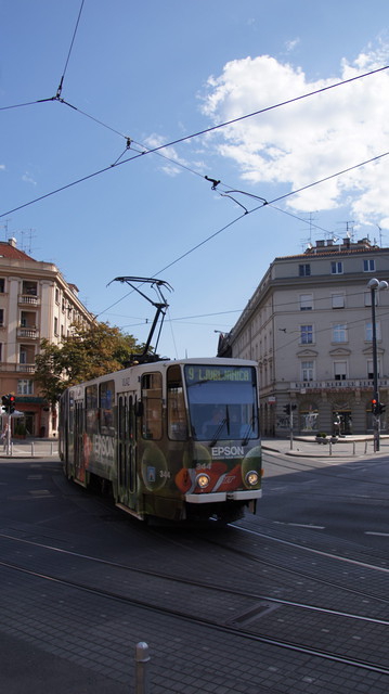 Route 9 in Zagreb