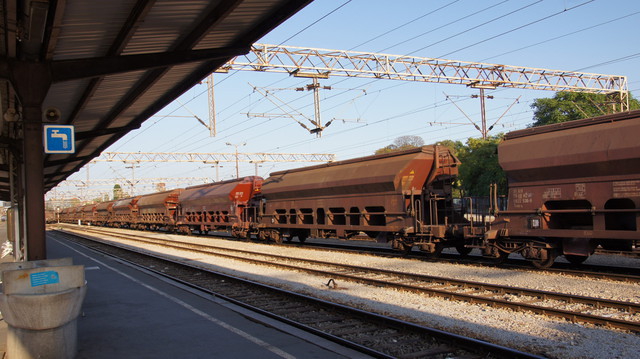 Freight at Zagreb Railway Station