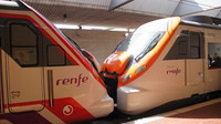 Coupled EMUs in Barcelona