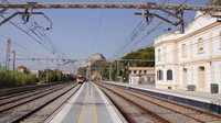 EMU approaching Garraf Station