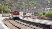 EMU approaching Garraf Station
