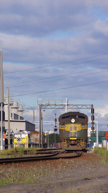 A78 departing South Dynon
