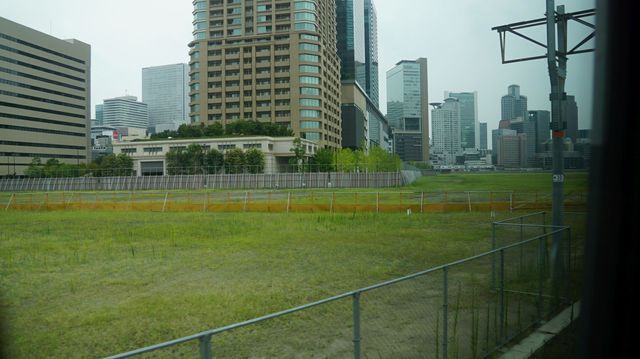 Previous location of Umeda Freight Yard