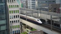 E2 Shinkansen passes Hotel
