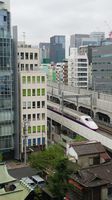 E2 Shinkansen passes Hotel