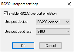 rs232-userport-settings