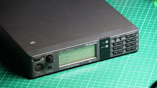 Roland Sound Canvas SC-55 « modelrail.otenko