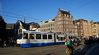 Amsterdam City Xmas Trams