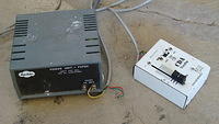 The old power supply (caused problems)