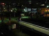 Night time near ShinOsaka Station