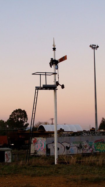 Canberra yard semaphore