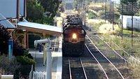 Fuel Train arrives at Queanbeyan Station