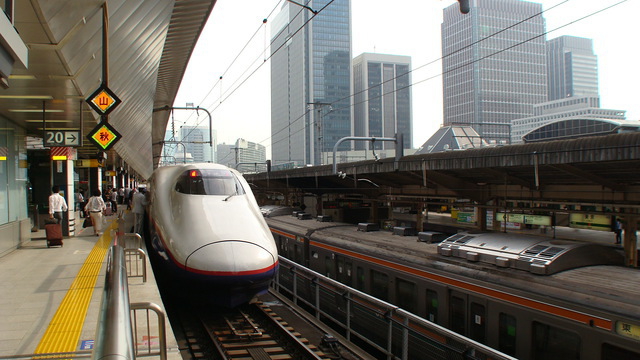 Shinkansen at Tokyo Station