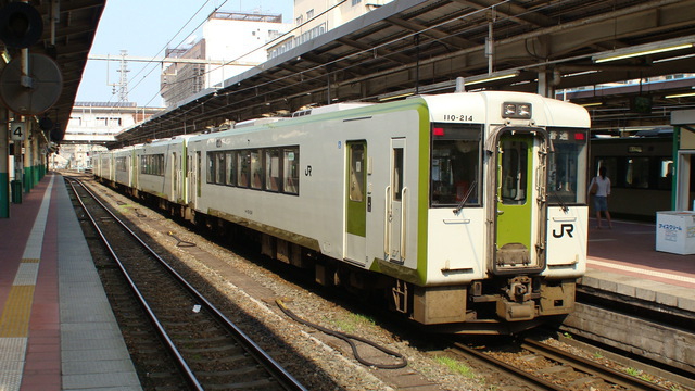 Niigata Station - Kiha 110