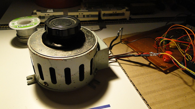 Potentiometer in action