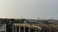 XPT on flyover