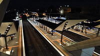 North Melbourne station too early