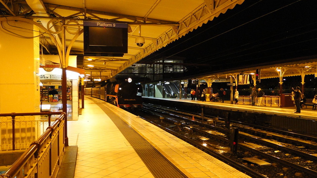 Steamrail at Flinders St