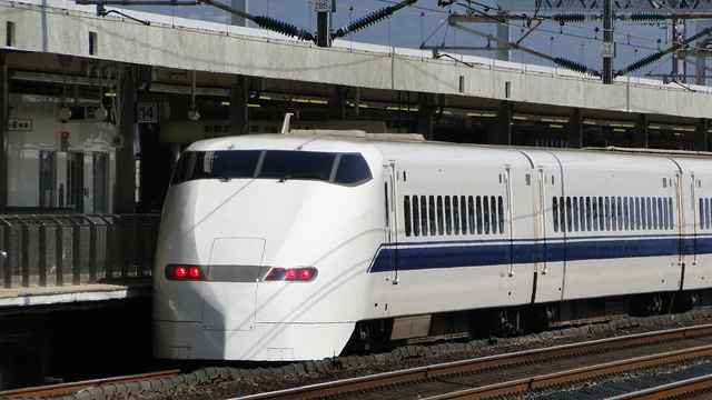 Series 300 Shinkansen at Odawara