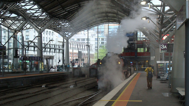 Steamrail service to Seymour