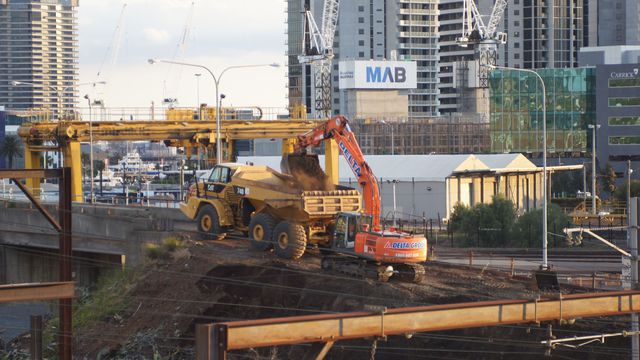 Removal of the hump at North Melbourne