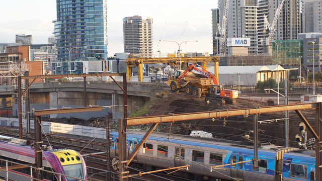 Removal of the hump at North Melbourne
