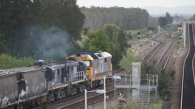 81 and 48s passing Sandgate