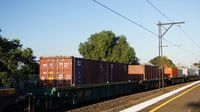 Freight passes Middle Footscray