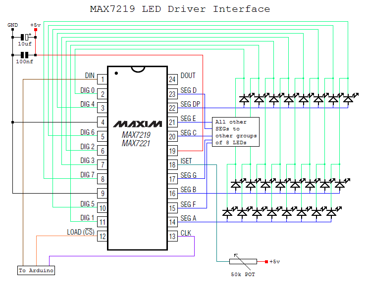 Как подключить max. Светодиодная матрица max7219 схема. Max7219 схема матрицы. Max7219 7 сегментный индикатор схема. Max7219 модуль светодиодной led матрицы схема.